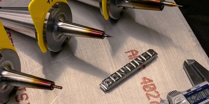 The Sentinel Name Badge - Tooling