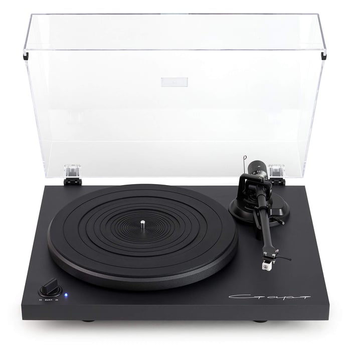 Radiotehnika Start Turntable Side View