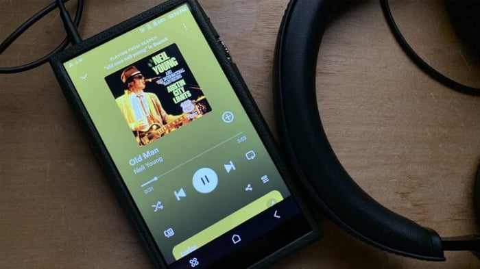 Front view of Astell & Kern A&ultima SP3000