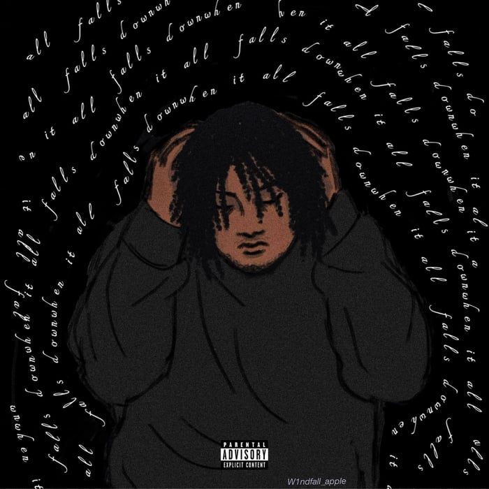 Album cover for When It All Falls Down by Jakhari Smith