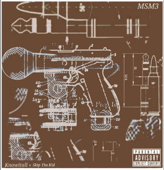 Album cover for KNOWITALL & Skip The Kid – Music Saved Me 3