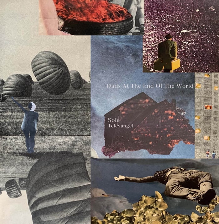 Album cover for Dads at the End of the World by Sole & TELEVANGEL
