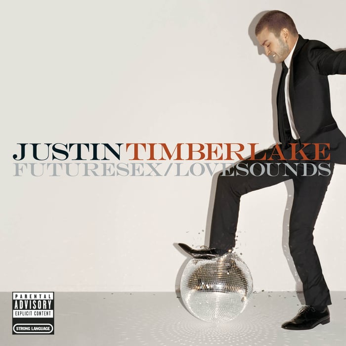 Album cover for Justin Timberlake’s FutureSex/LoveSounds