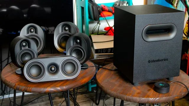 SteelSeries Arena 9 premium surround speakers
