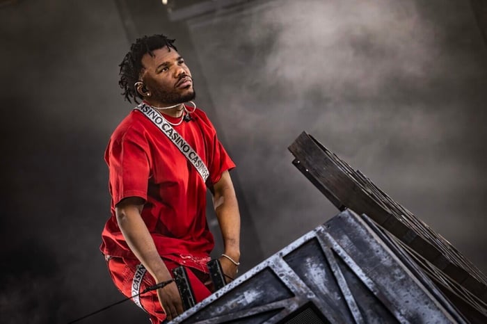 Baby Keem energizing the Governors Ball crowd
