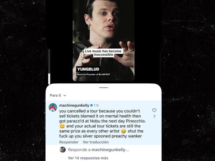 MGK calls out Yungblud