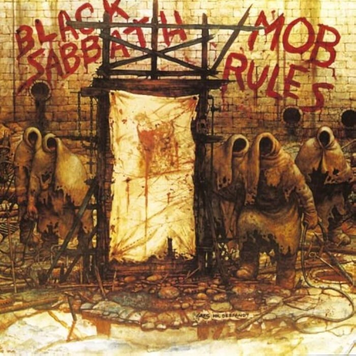 Mob Rules album cover