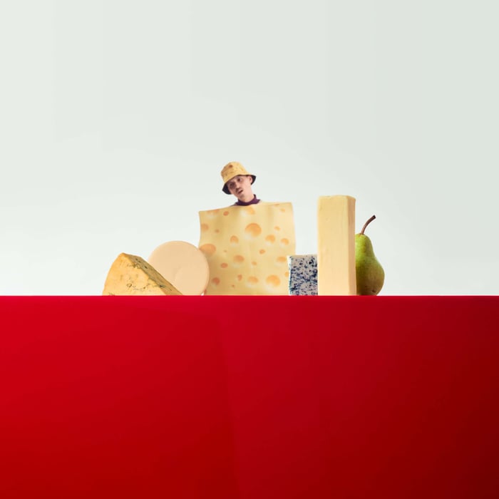 Album cover for NAHreally - EXTRA CHEESE