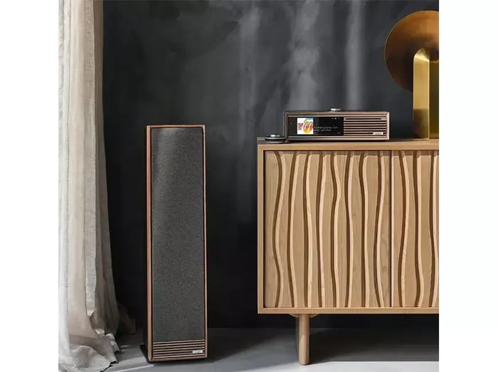 Ruark Audio R710 and Talisman-R speakers together