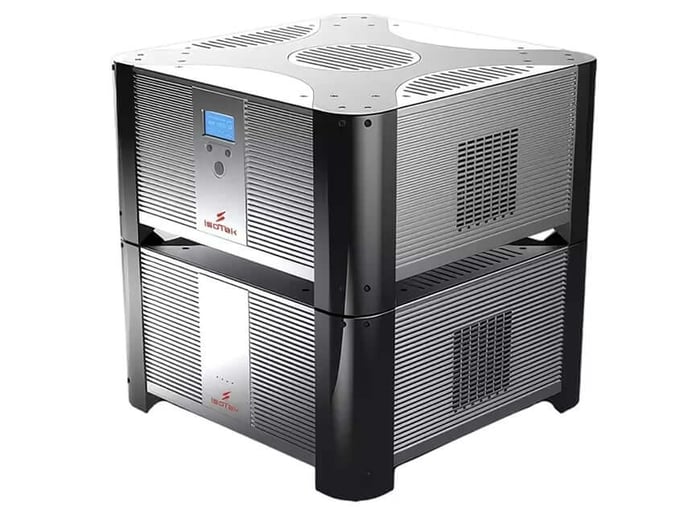 The V5 Genesis and V5 Super Titan side by side—a dynamic duo for ultimate power conditioning.