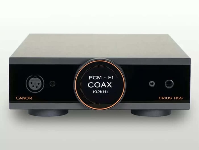 Canor Crius H5S – DAC, preamplifier and headphone amplifier in a compact case