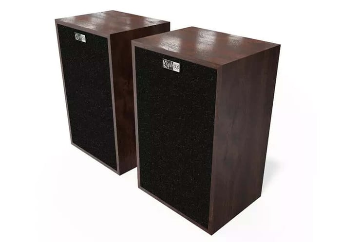 Close-up of Klipsch Rebellion showcasing horn and bass driver