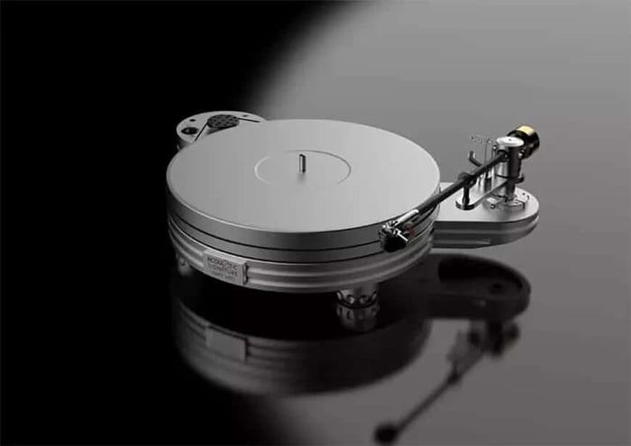 The elegant Acoustic Signature Merlin Neo turntable celebrates 30 years of analog excellence.