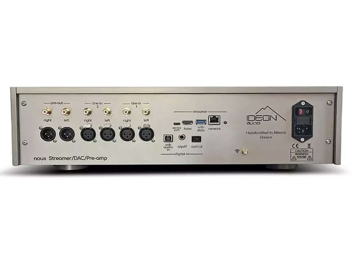 IDEON Nous – network streamer, DAC and analog preamplifier