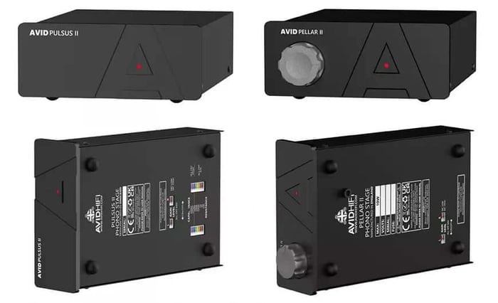 AVID Pulsus II and Pellar II – second generation MM/MC phono preamps
