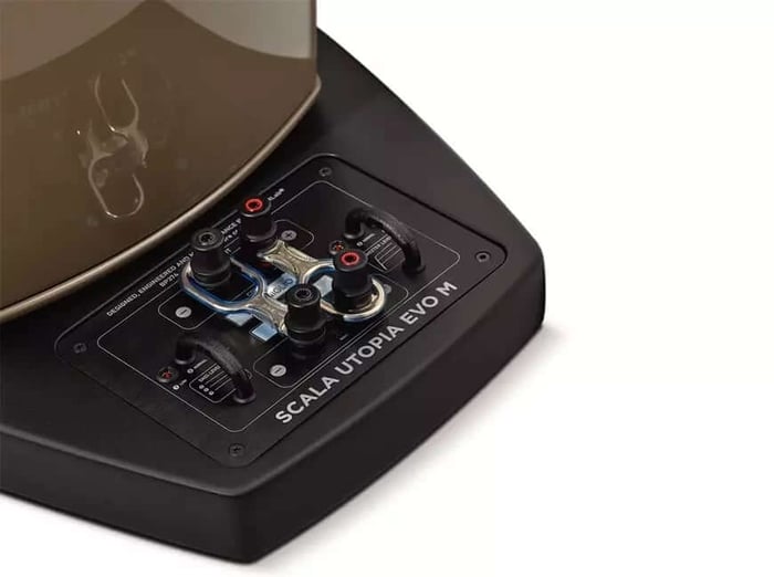 Detail of Focal Scala Utopia Evo M crossover