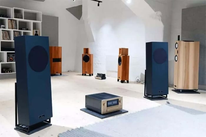 Slim profile of the WLM Rudi MK2 designed to fit beautifully in living spaces.