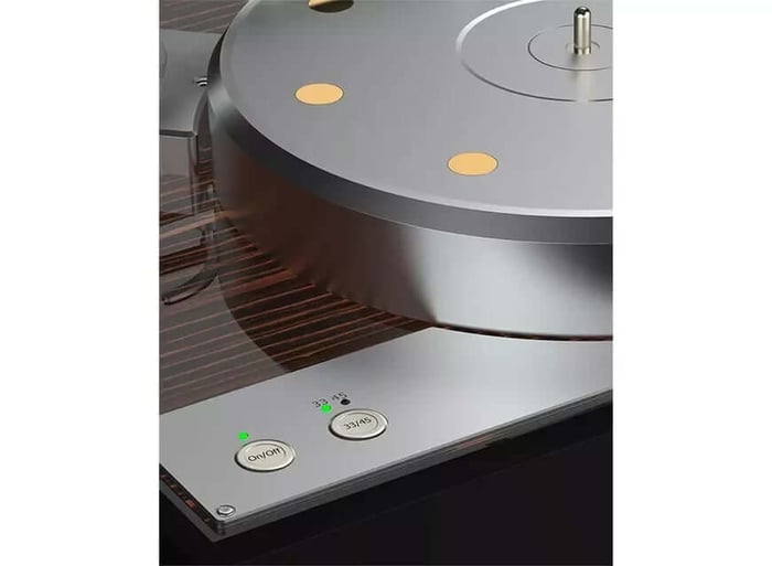 Close-up of Acoustic Signature Verona Neo turntable