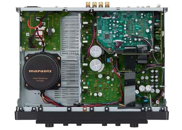 Rear and top view of Marantz Model 70 amplifier