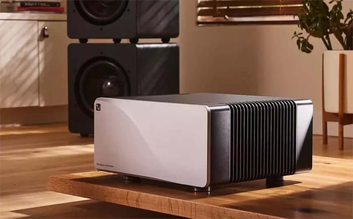 PS Audio PMG Signature S400 and S200 amplifiers side by side