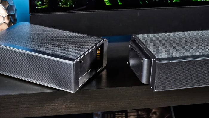 JBL Bar 1300X sound system in action