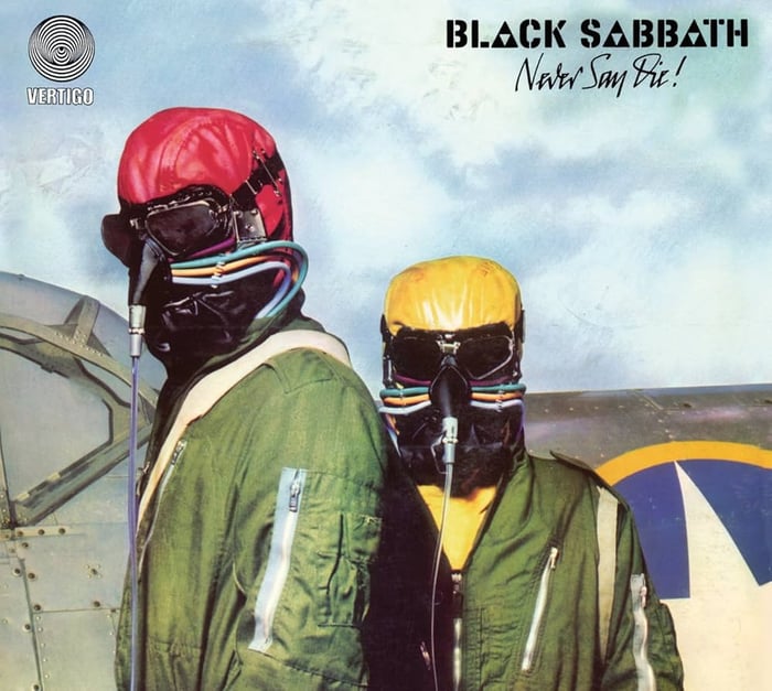 Never Say Die! album cover