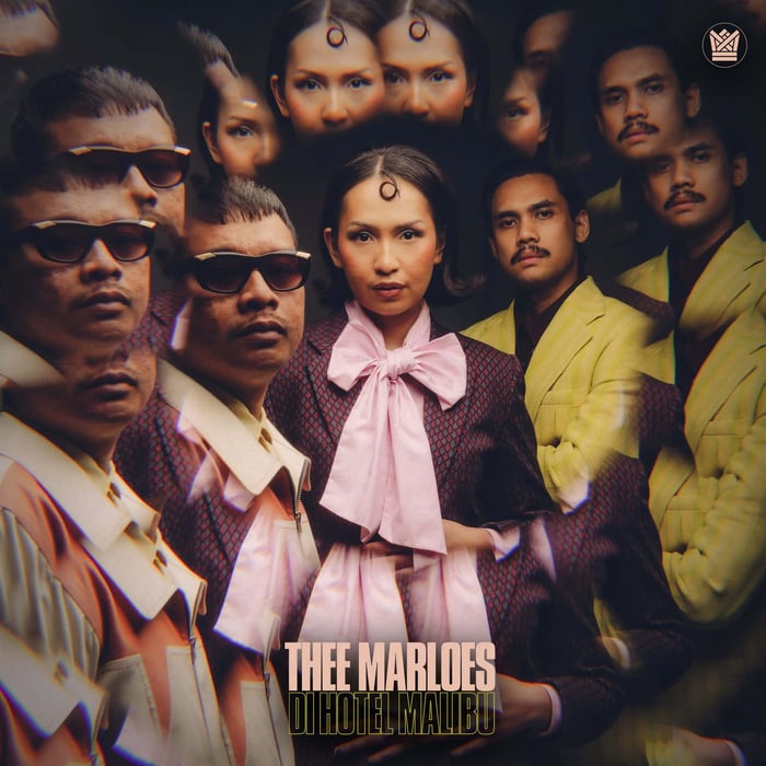 Album cover for Thee Marloes – Di Hotel Malibu