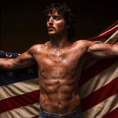Benson Boone 'American Heart' artwork