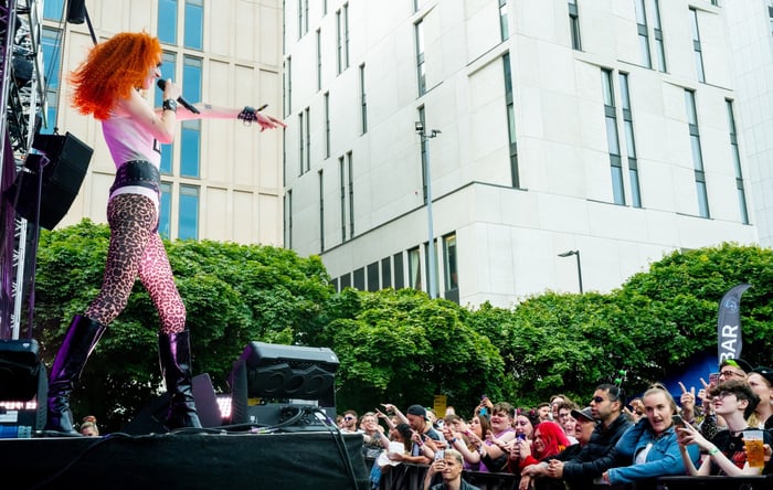 Banksie at Manchester Pride