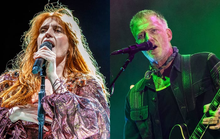 Josh Homme and Florence Welch collaboration