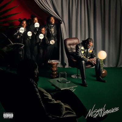 Burna Boy No Signs Of Weakness Album Artwork