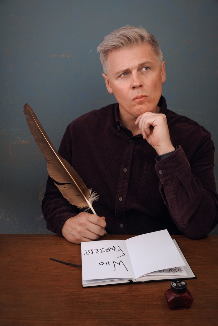 Christian Finnegan feather. (Credit: Mindy Tucker)