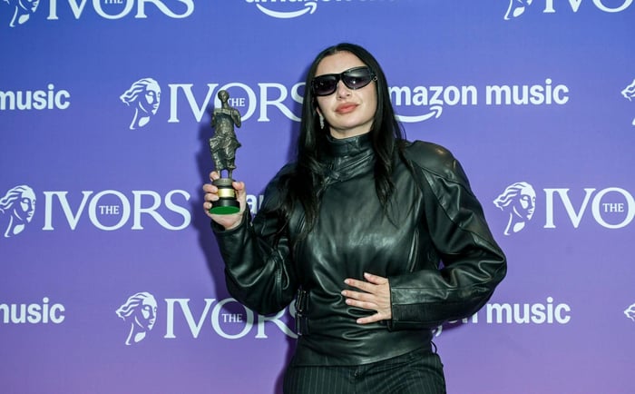 Charli XCX, winner of the Songwriter of the Year award