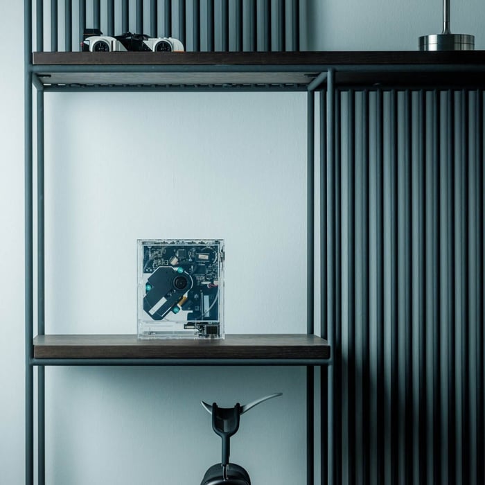 ClearFrame CD Player Side