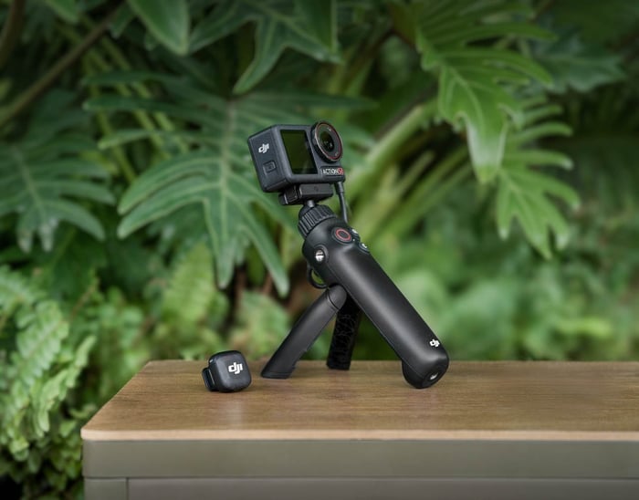 DJI Mic 3 with Osmo Action 5 Pro
