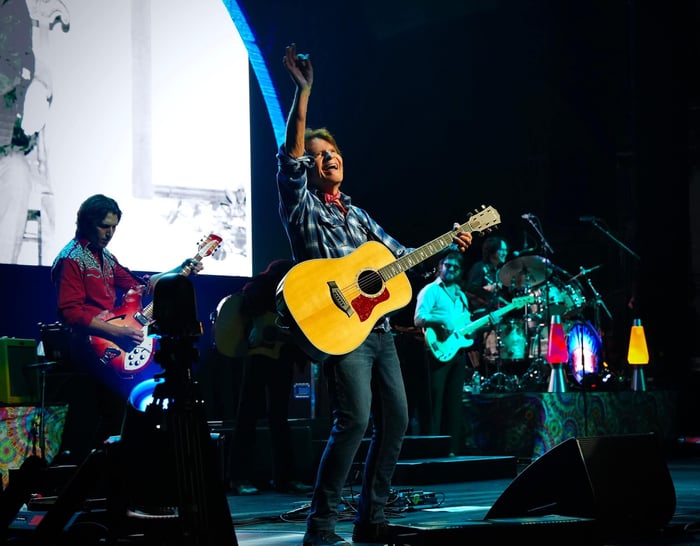 John Fogerty performing live