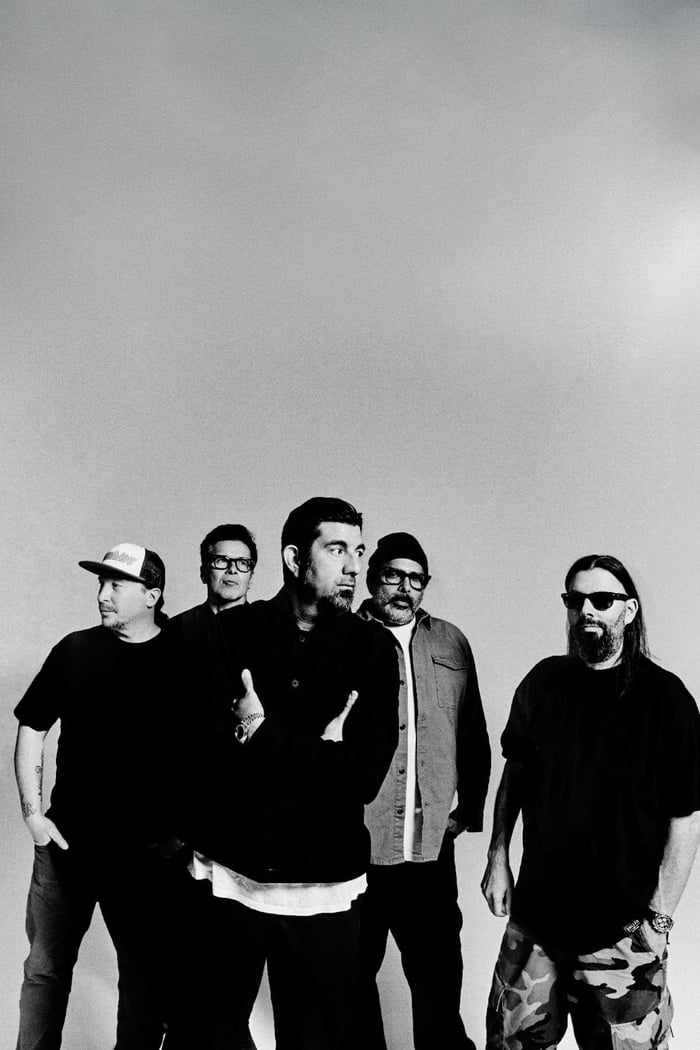 Deftones performing