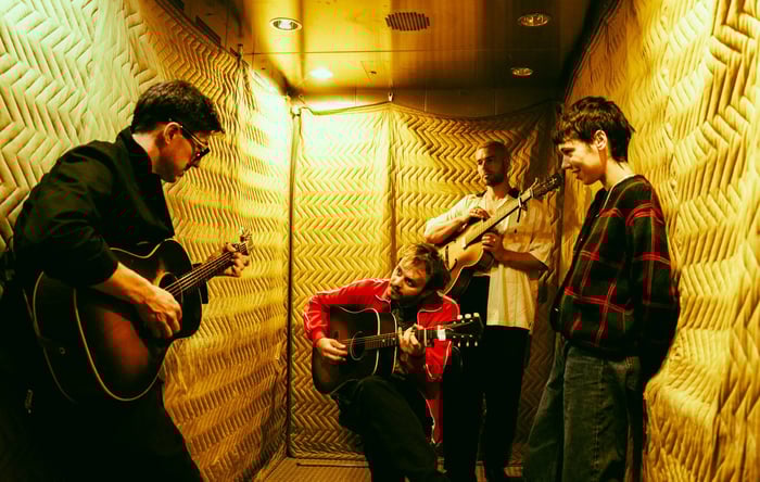 Divorce and Marcus Mumford on stage