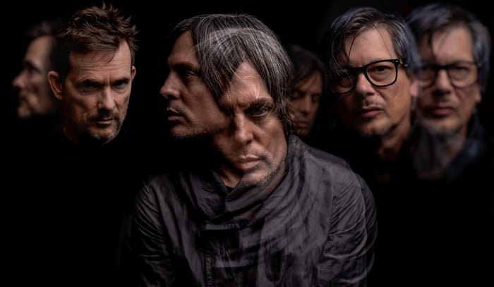 The band Failure, captured in a promotional shot for their documentary.