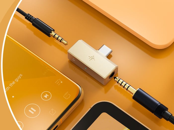 Fiio Snosky TINY dongle DAC side profile
