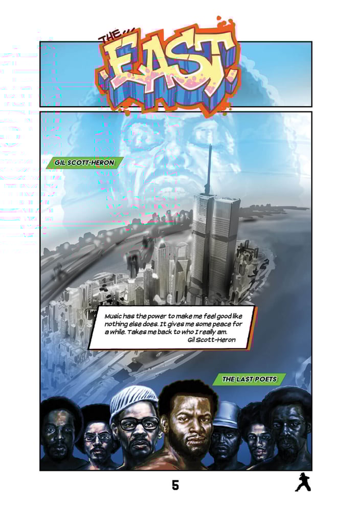 Interior Page of The Graphic History of Hip Hop