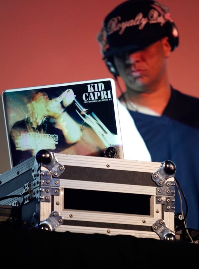 Kid Capri performs in 2011 in New York City.