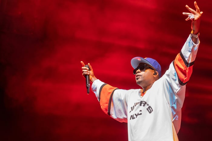 Nas performing in Glasgow, June 2023 (Photo: Roberto Ricciuti / Redferns)