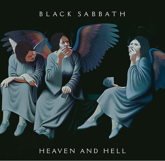 The iconic “Heaven and Hell” by Black Sabbath