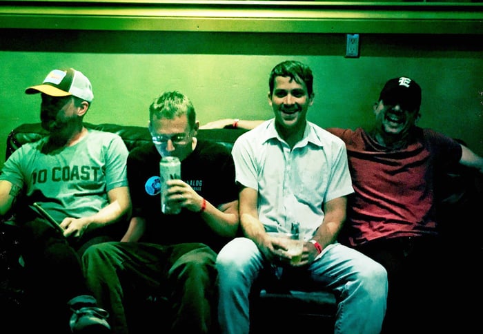 The atmosphere is set for a legendary shoegaze reunion at Slide Away.
