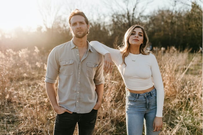 Dynamic duo Jenn and J Kyle bring heart and rock flair to their pop-country sound.