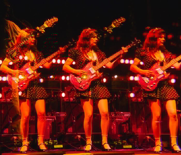 Jenny Lewis of Rico Kiley (Credit: Ashley Osborn)