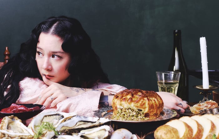Michelle Zauner of Japanese Breakfast brings her unique dreamy flair to the track.