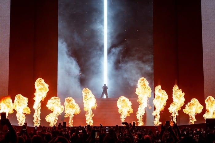 Kendrick Lamar and Sza’s Grand National Tour at SoFi Stadium in Los Angeles (Credit: Greg Noire)