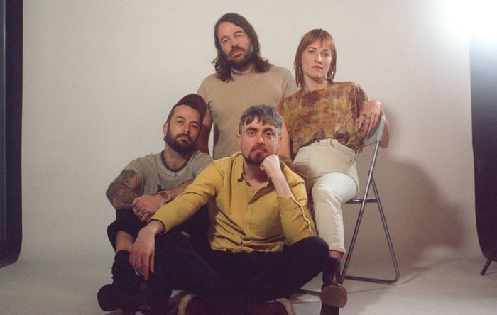 Lankum performing, image by Sorcha Frances Ryder